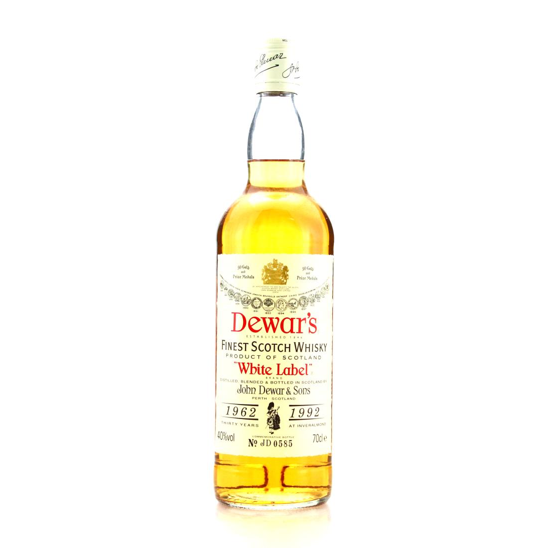 Dewar's White Label Scotch Whisky 1992 / 30 Years at Inveralmond