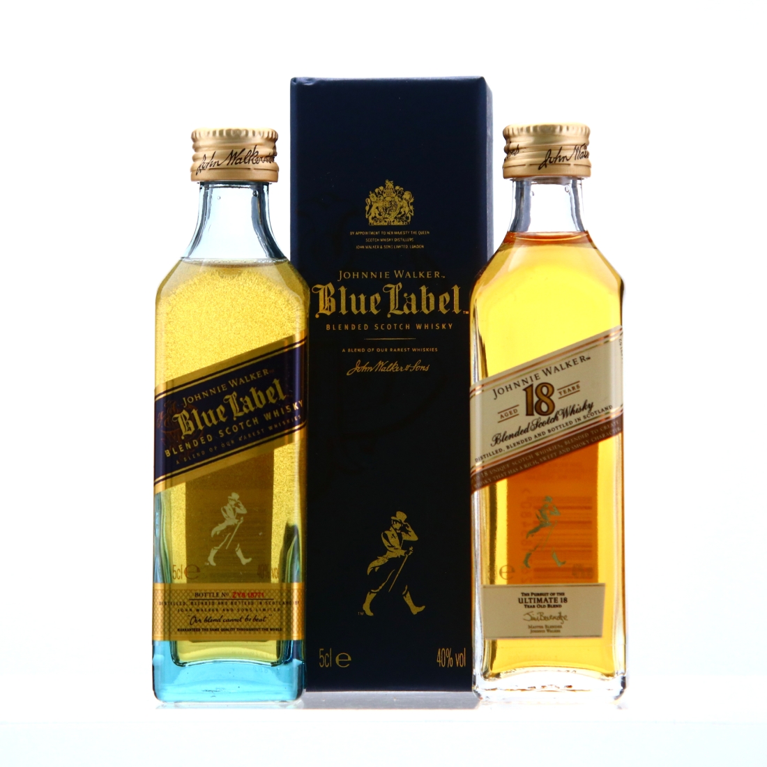 Johnnie Walker Blue Label & Ultimate Miniature