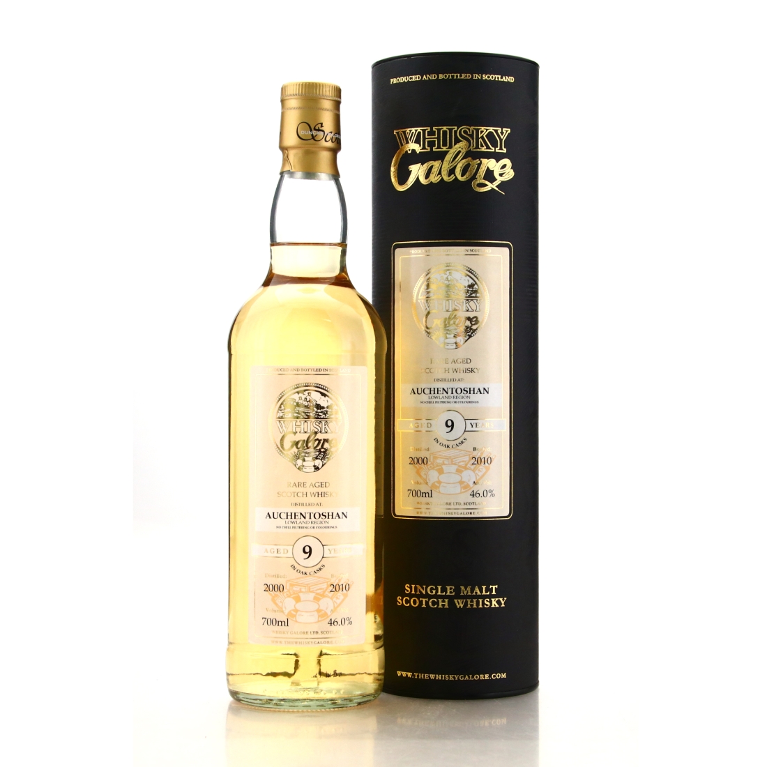 Auchentoshan 2000 Whisky Galore 9 Year Old
