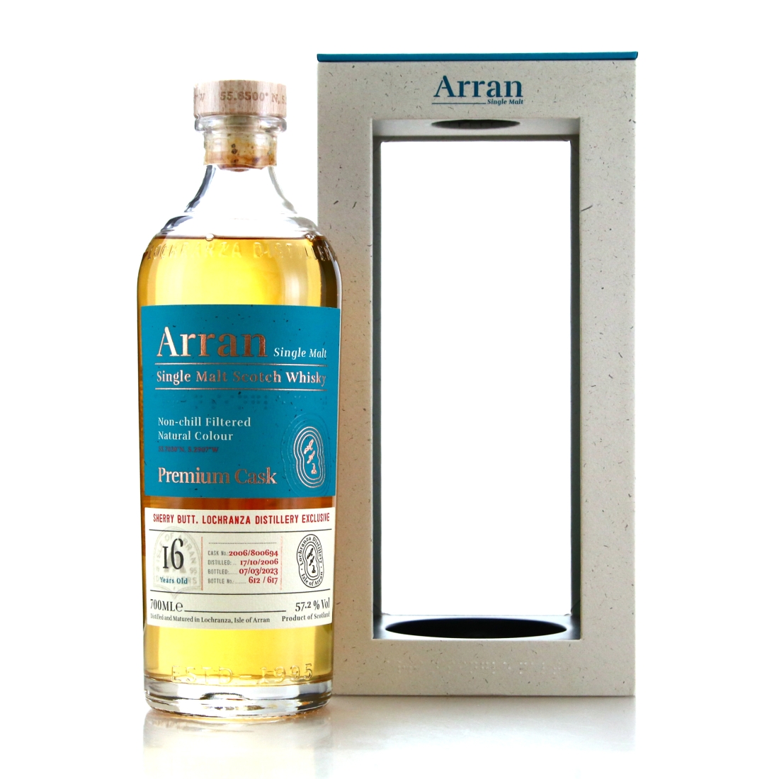 Arran 2006 Single Sherry Cask 16 Year Old #800694 / Distillery Exclusive