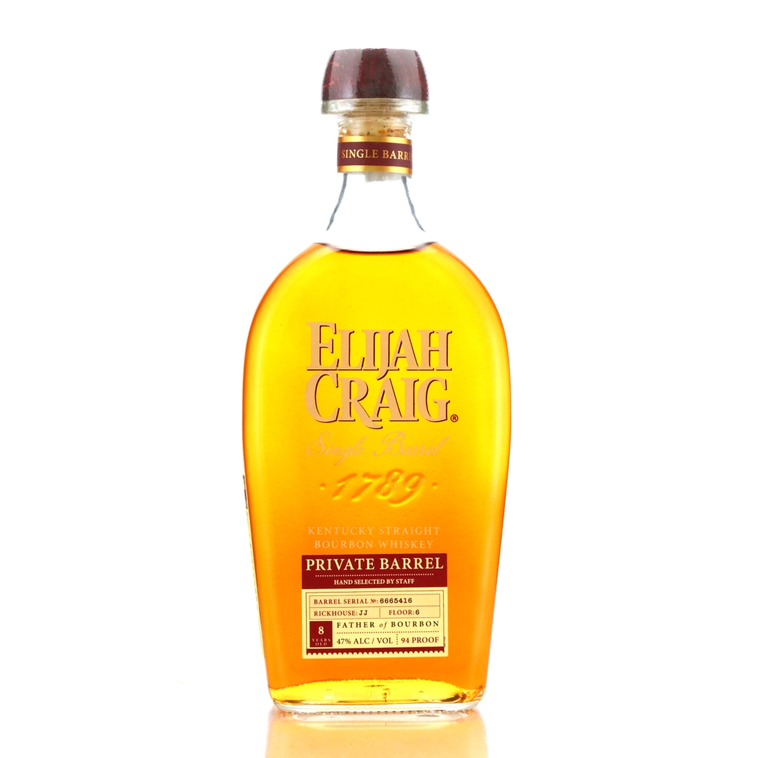 Elijah Craig 8 Year Old Private Barrel / Father of Barrel