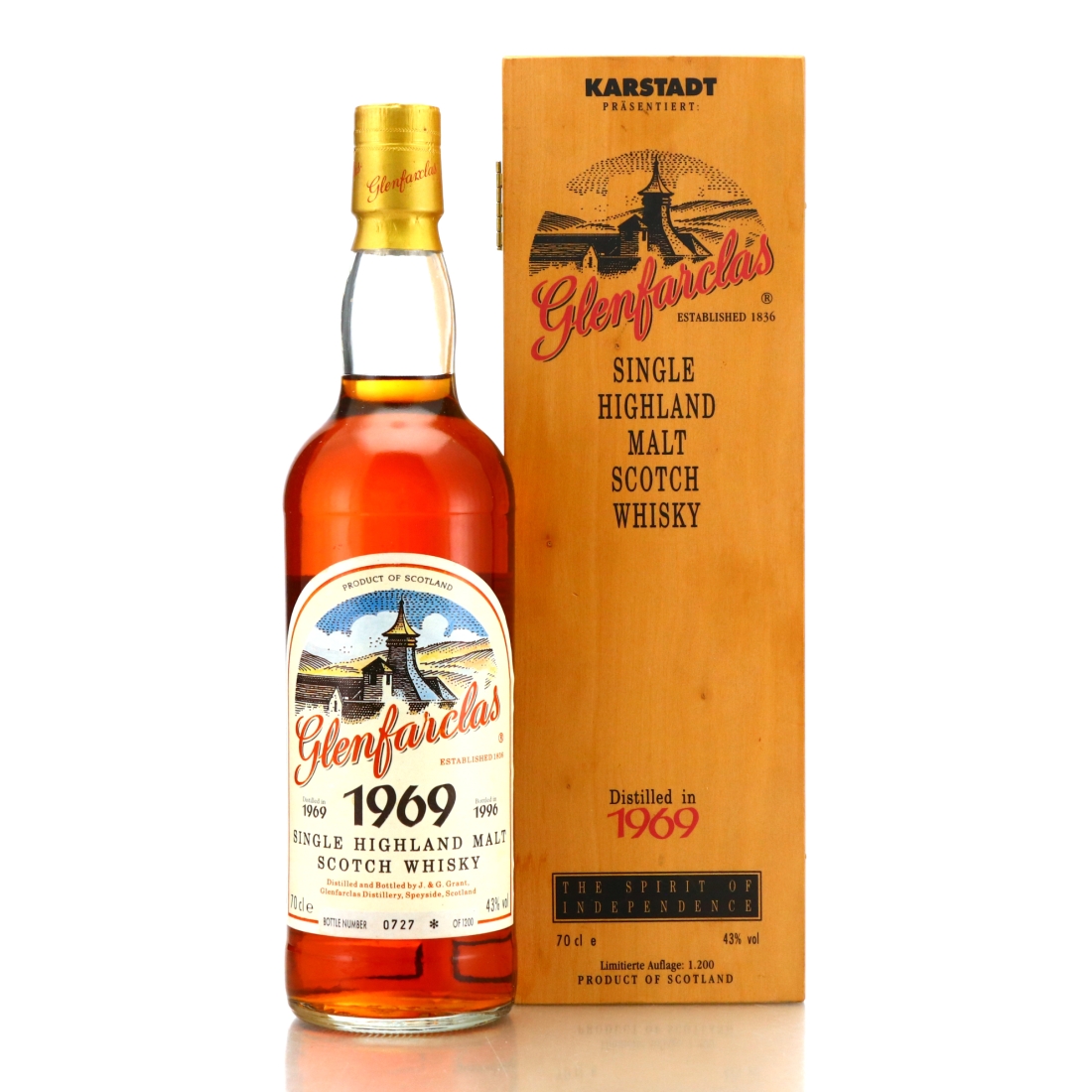 Glenfarclas 1969 Vintage bottled 1996 / Gemany