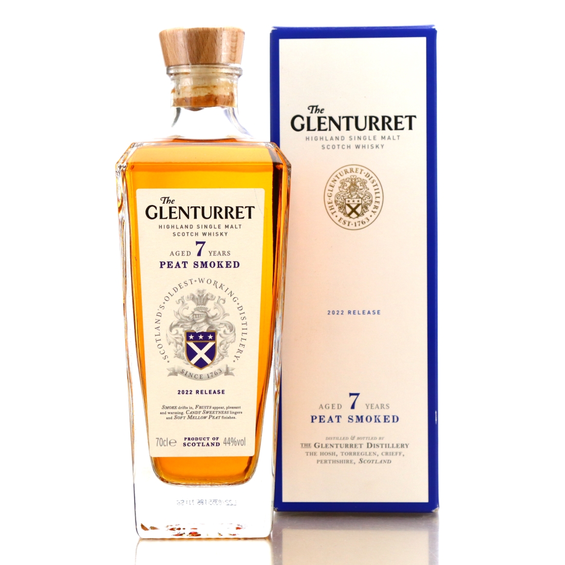 Glenturret 7 Year Old Peat Smoked 2022 Release