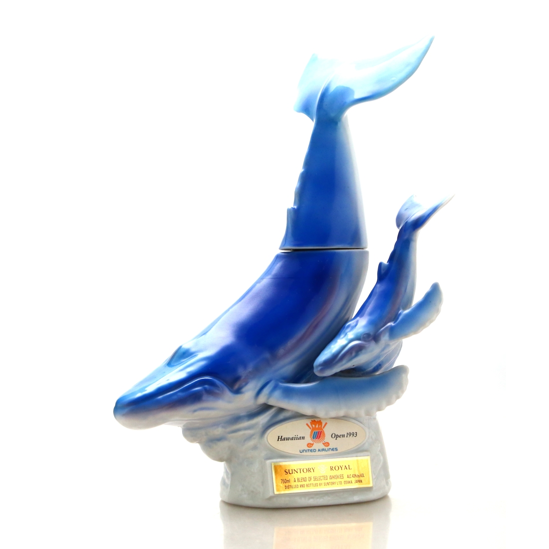 Suntory Royal Whale Decanter / Hawaiian Open 1993