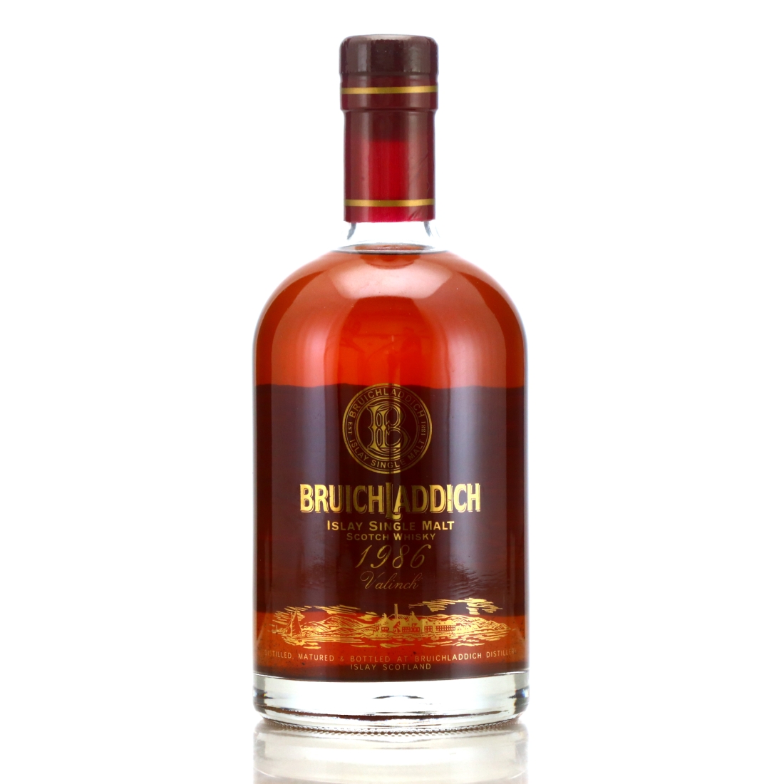 Bruichladdich 1986 Valinch 'The Re-opening of the Distillery' / Signed