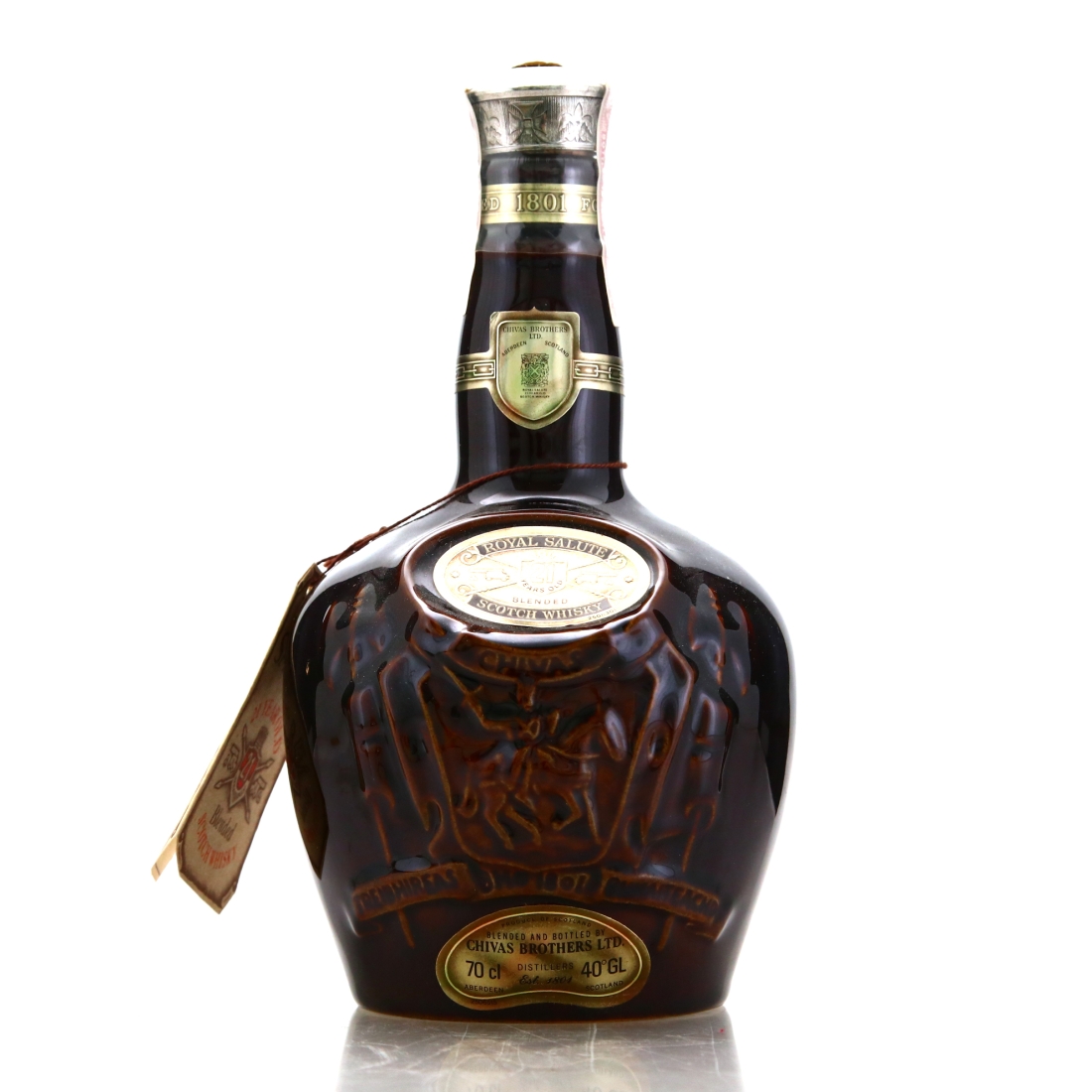 Chivas Royal Salute 21 Year Old Brown Flagon 