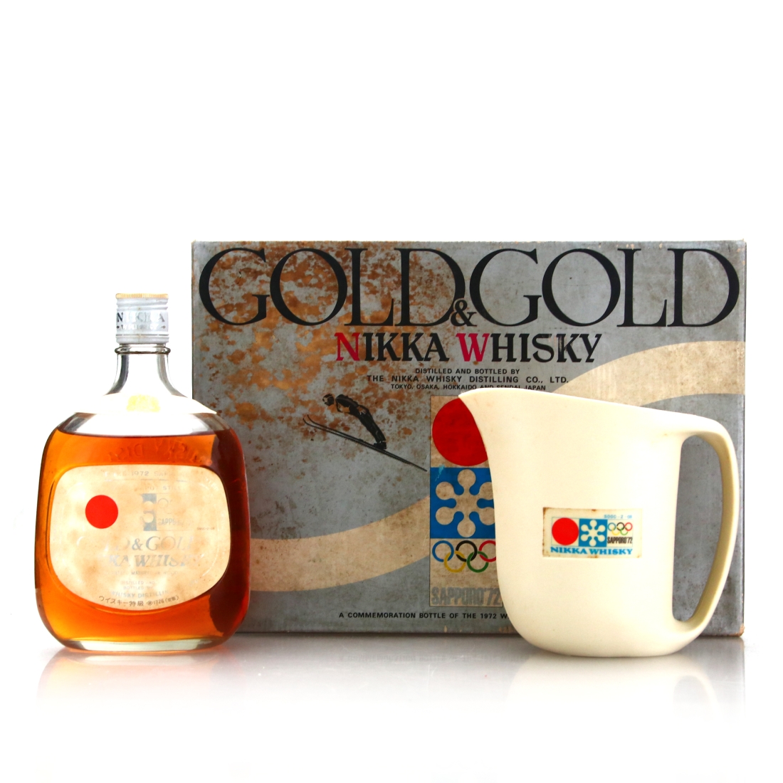 Nikka Gold and Gold Sapporo '72 Gift Pack