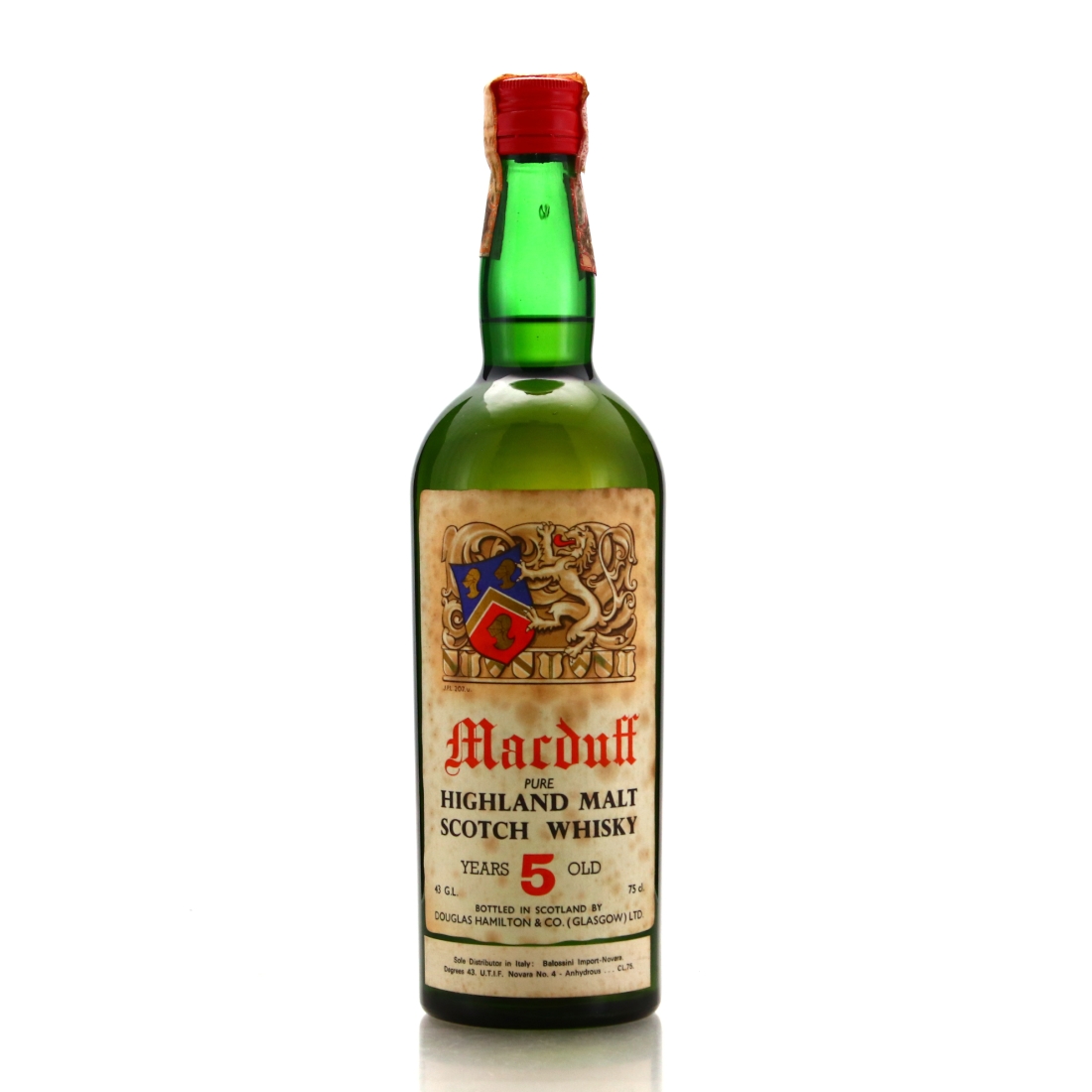 Macduff 5 Year Old Douglas Hamilton 1970s / Balossini Import