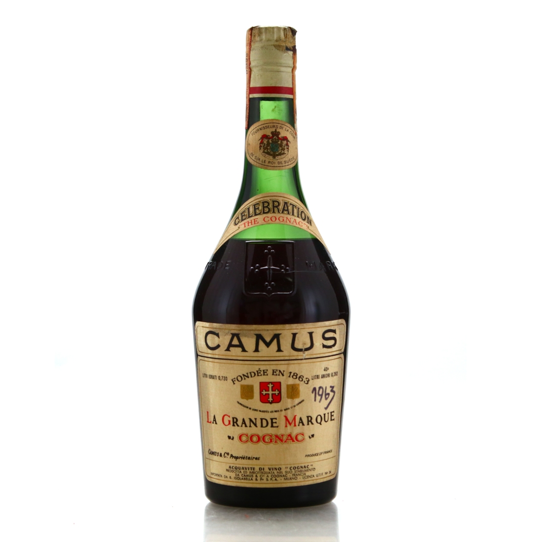 Camus La Grande Marque Celebration Cognac 1963