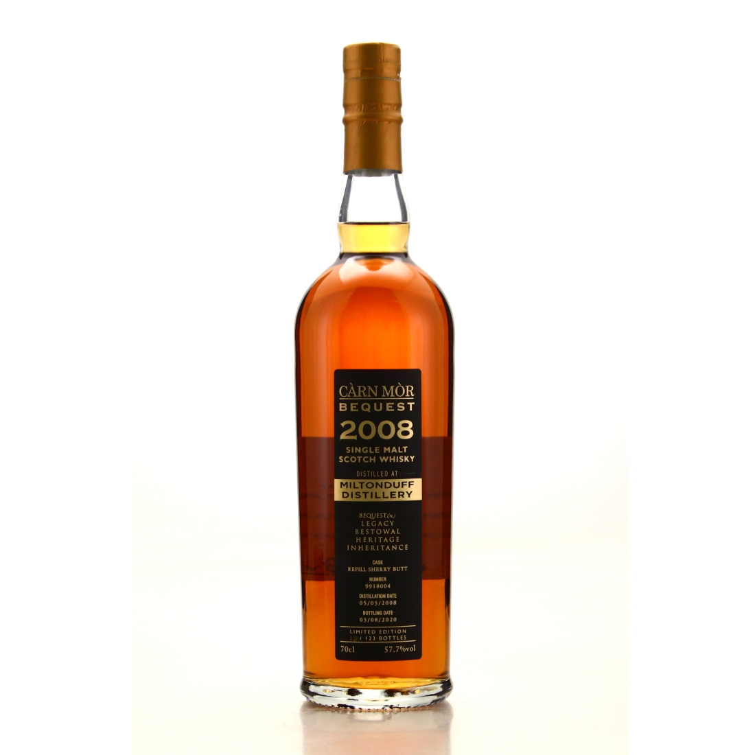 Miltonduff 2008 Carn Mor Bequest / LBHI