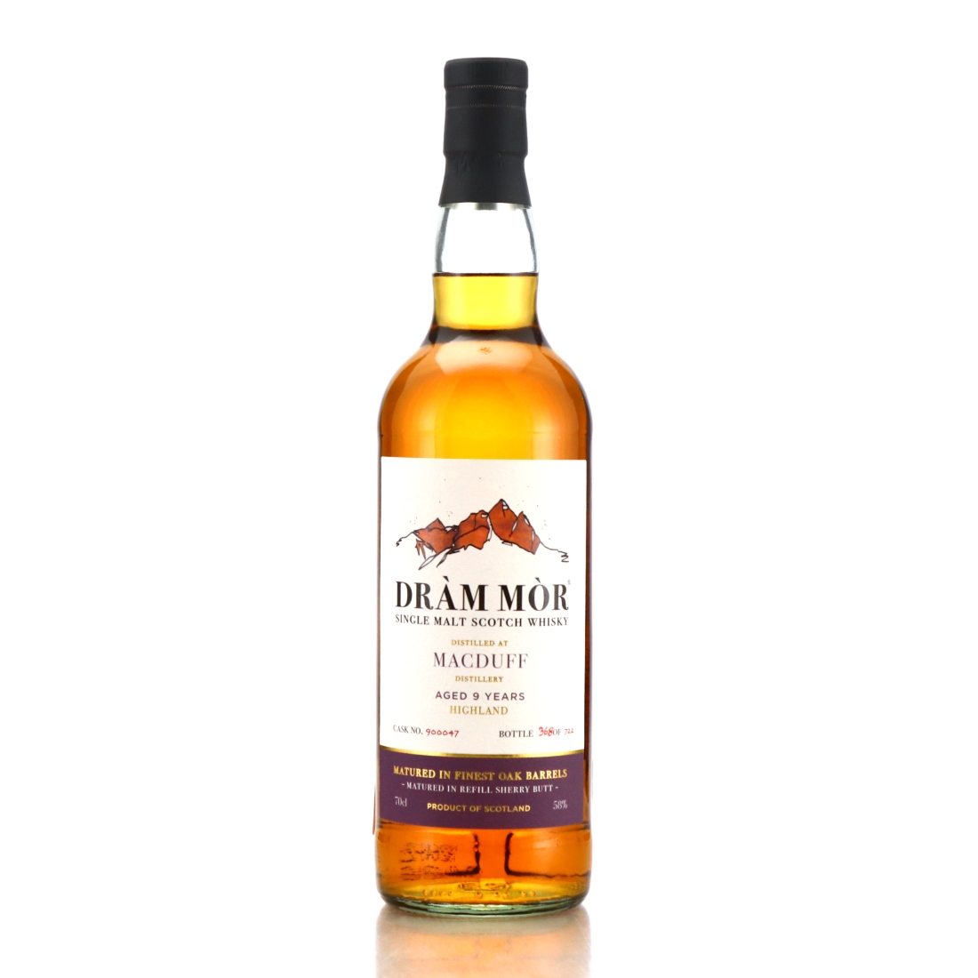 Macduff 9 Year Old Dram Mor Sherry Cask