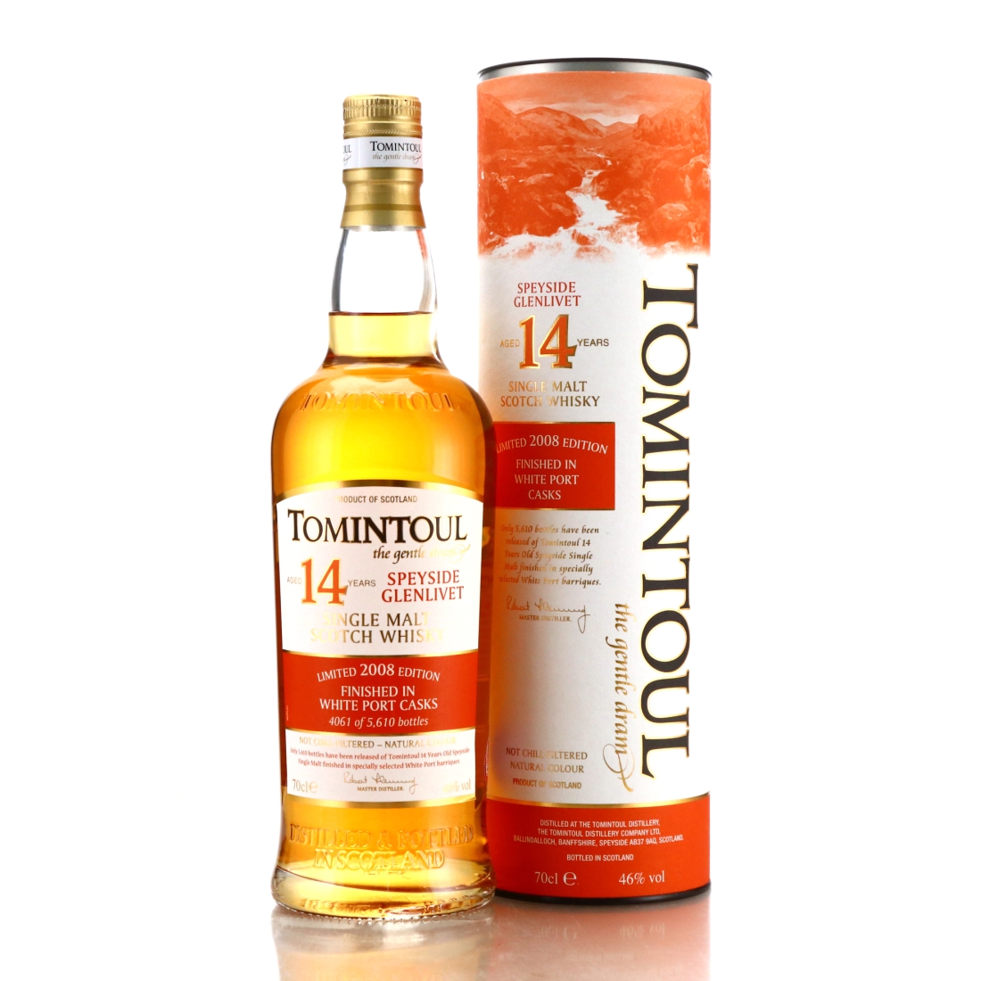 Tomintoul 2008 White Port Finish 14 Year Old