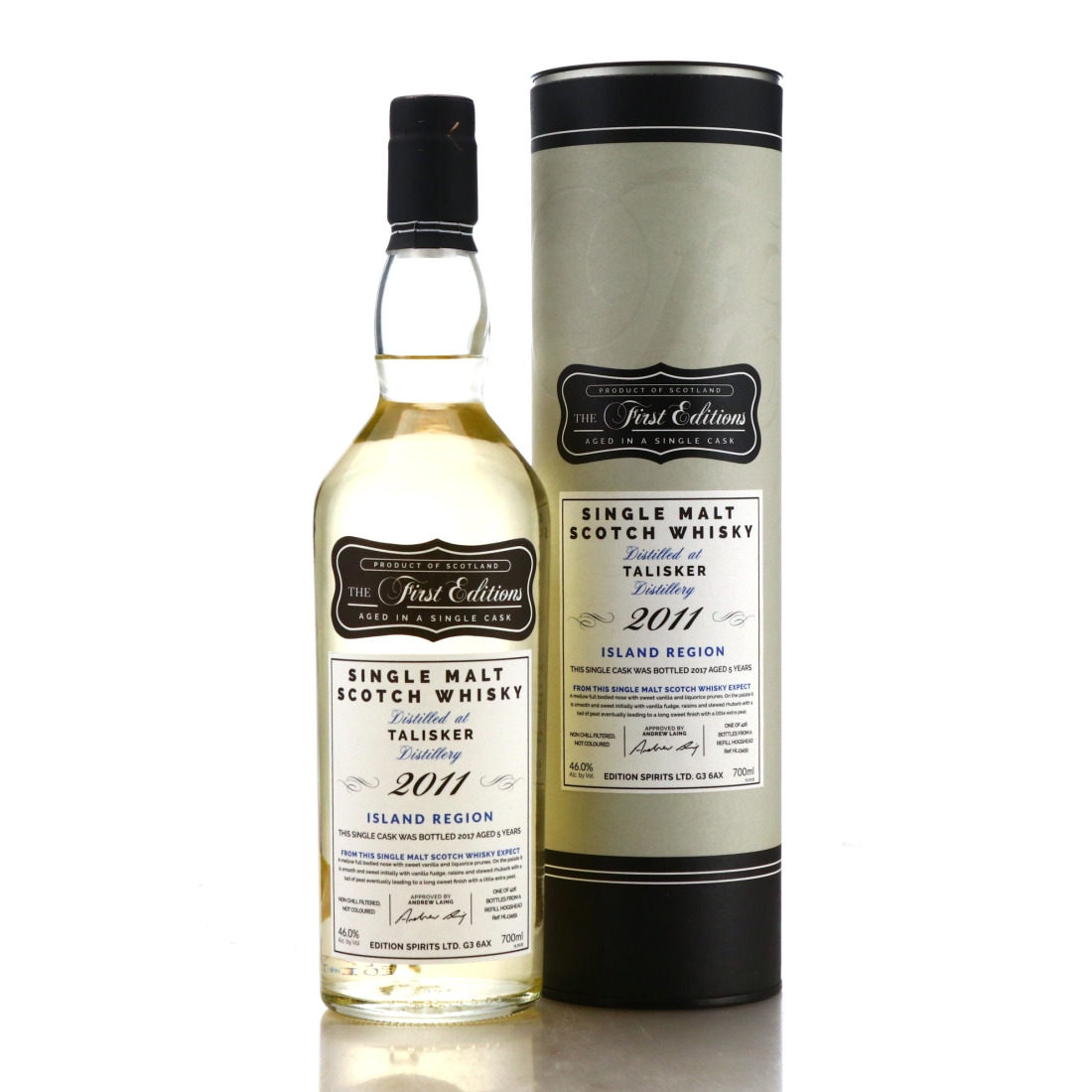 Talisker 2011 First Editions 5 Year Old