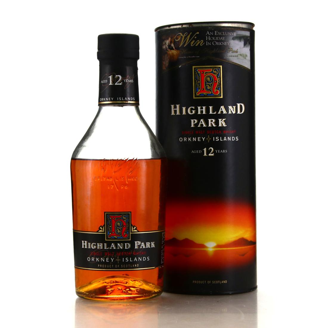 Highland Park 12 Year Old 1990s - Collection Only