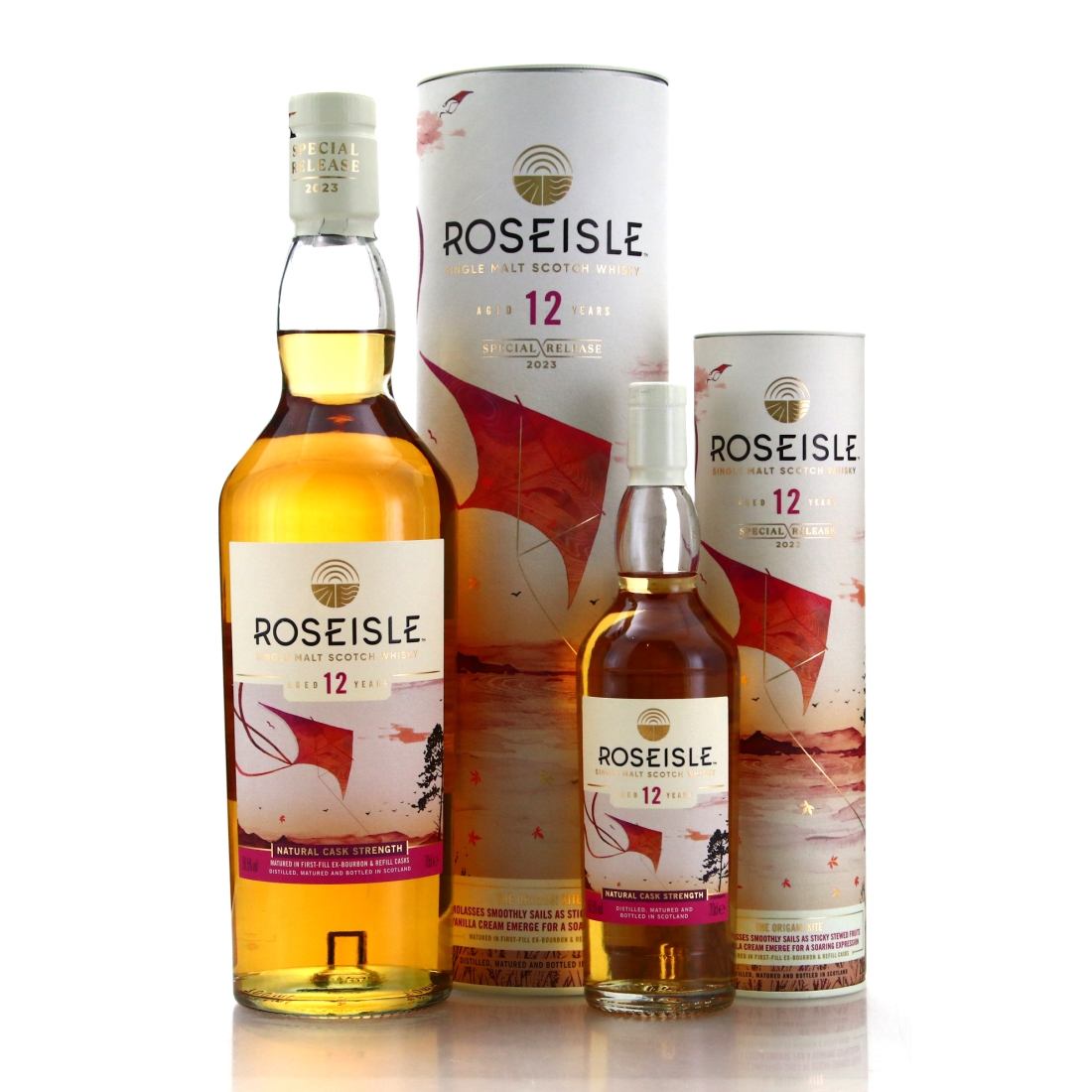 Roseisle 12 Year Old The Origami Kite Special Release 2023 70cl plus 20cl