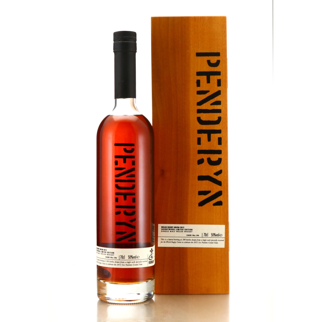 Penderyn Single Sherry Cask #546 / Welsh Rugby Union 2012