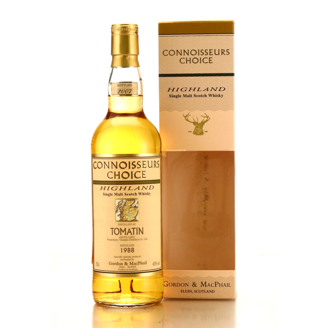 Tomatin 1988 Gordon and MacPhail 2007