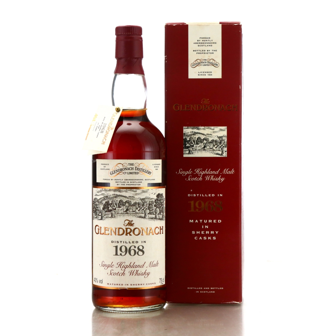 Glendronach 1968 Single Cask 25 Year Old #2 / All Nippon Airways