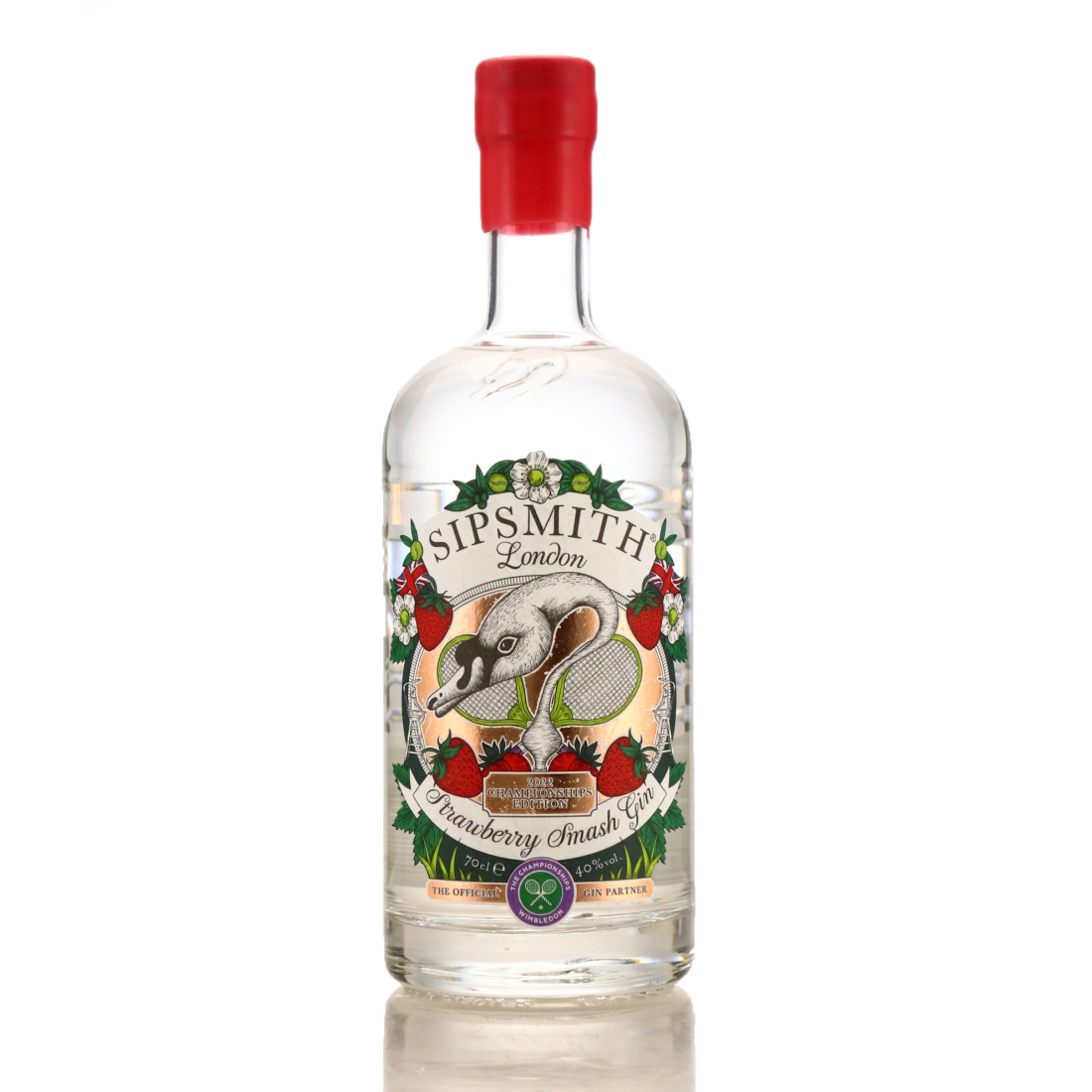 Sipsmith Strawberry Smash Gin / 2022 Championships Edition
