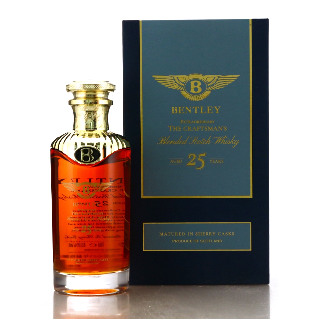 Bentley 25 Year Old The Craftsman's Scotch Whisky