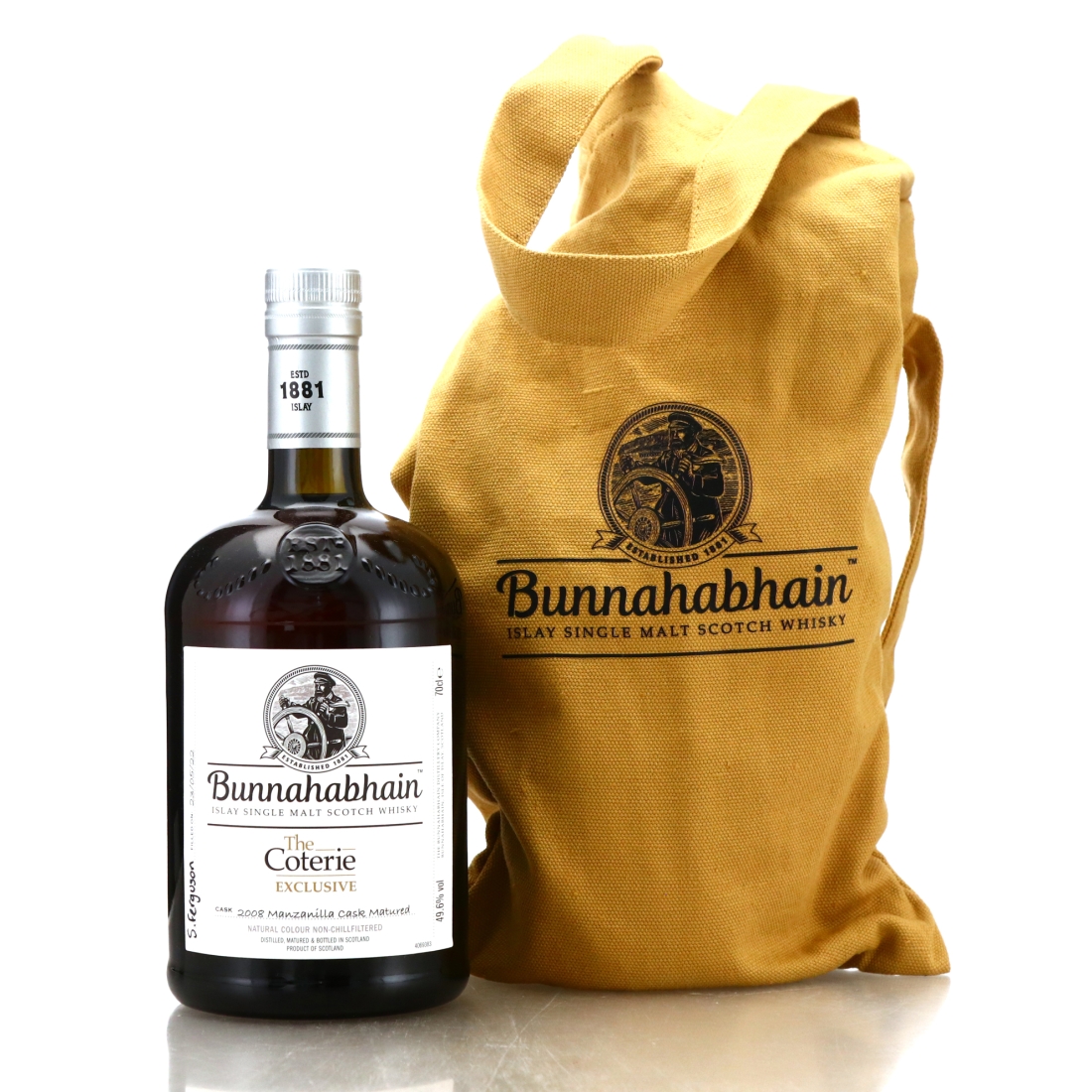 Bunnahabhain 2008 The Coterie Exclusive​​​​​​​ Manzanilla Cask