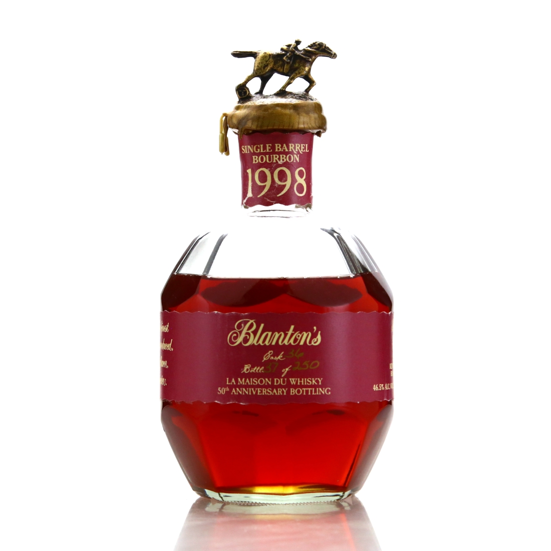 Blanton's 1998 Single Barrel #36 70cl / LMDW 50th Anniversary