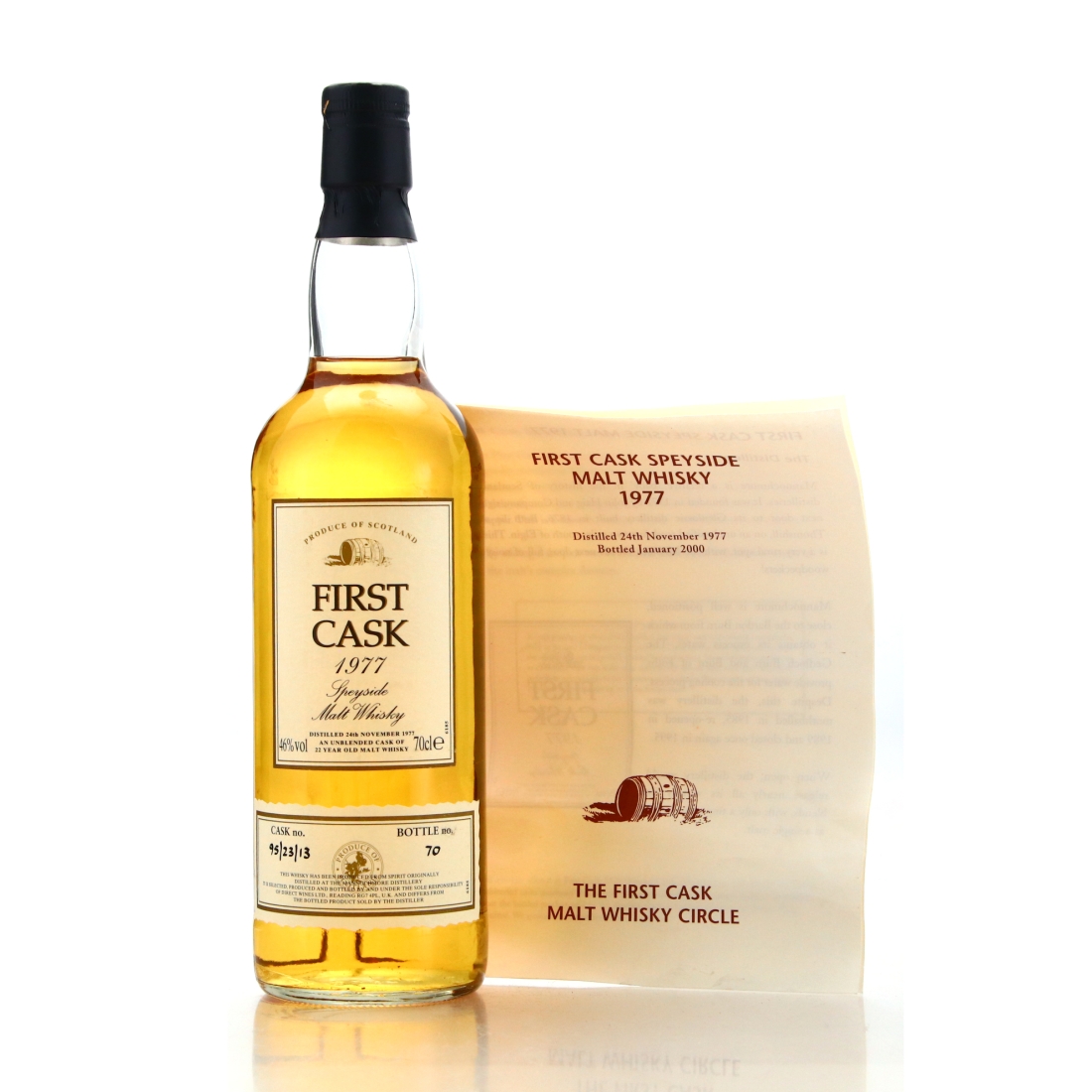 Mannochmore 1977 First Cask 22 Year Old #95/23/13