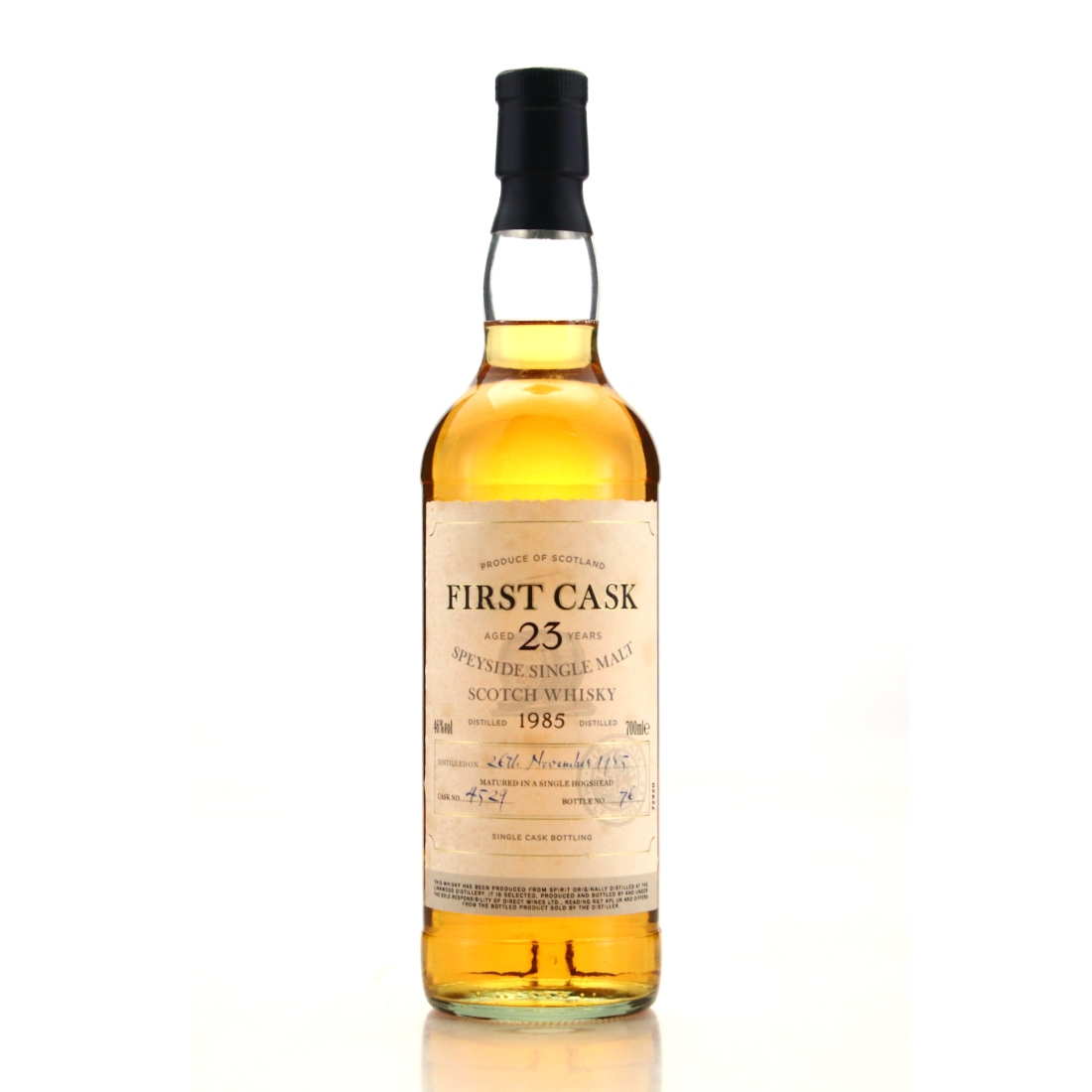 Linkwood 1985 First Cask 23 Year Old #4529