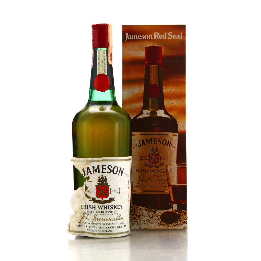 Jameson Irish Whiskey 1970s 