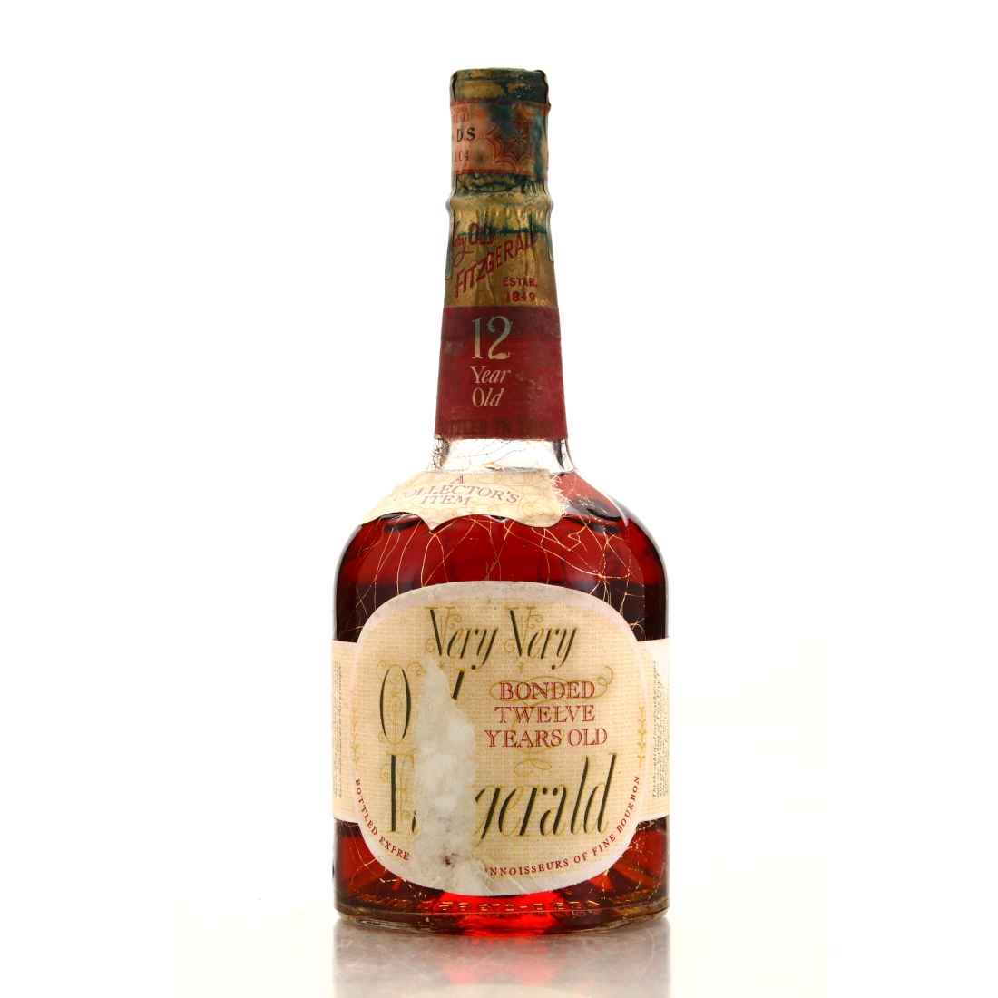 Very Very Old Fitzgerald 1954 Bottled in Bond 12 Year Old 90 Proof / Stitzel-Weller