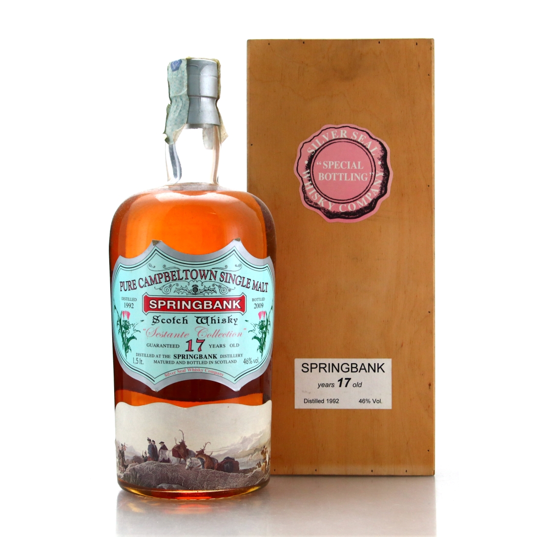 Springbank 1992 Silver Seal 17 Year Old 1.5 Litre / 'Sestante' Collection