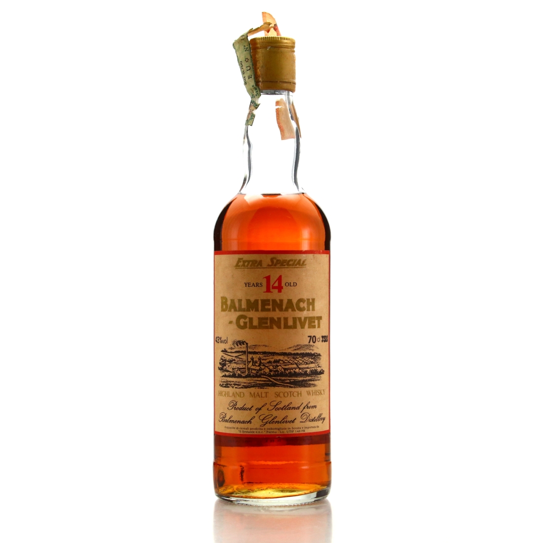 Balmenach 14 Year Old Sestante 1990s