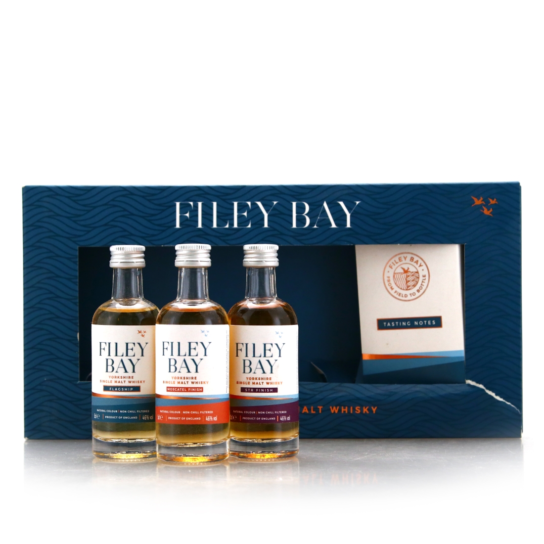 Filey Bay Tasting Experience 3 x 5cl