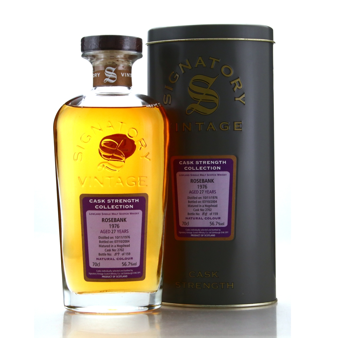 Rosebank 1976 Signatory Vintage 27 Year Old