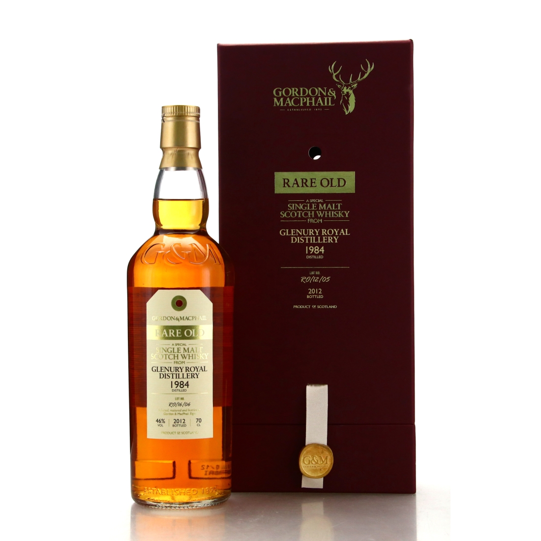 Glenury Royal 1984 Gordon and MacPhail Rare Old Lot RO/16/06