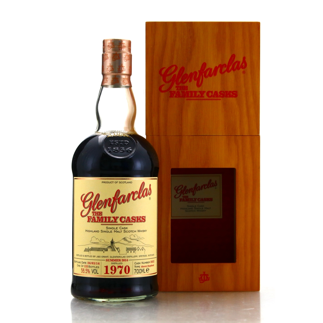 Glenfarclas 1970 Family Cask #2032 / Summer 2014
