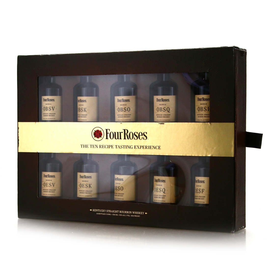 Four Roses Ten Recipe Tasting Experience Bourbon Miniature x 10