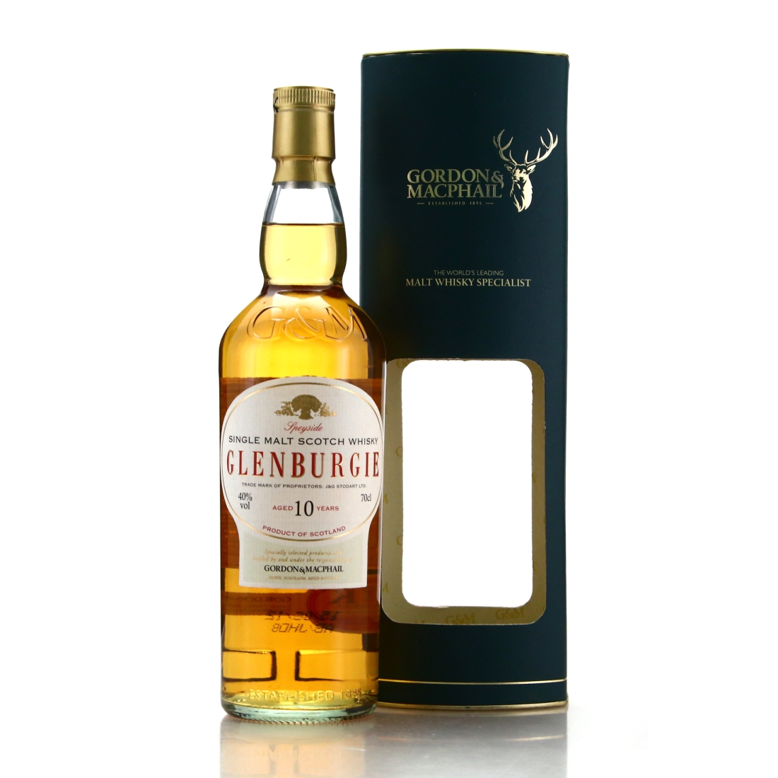 Glenburgie 10 Year Old Gordon and MacPhail bottled 2012