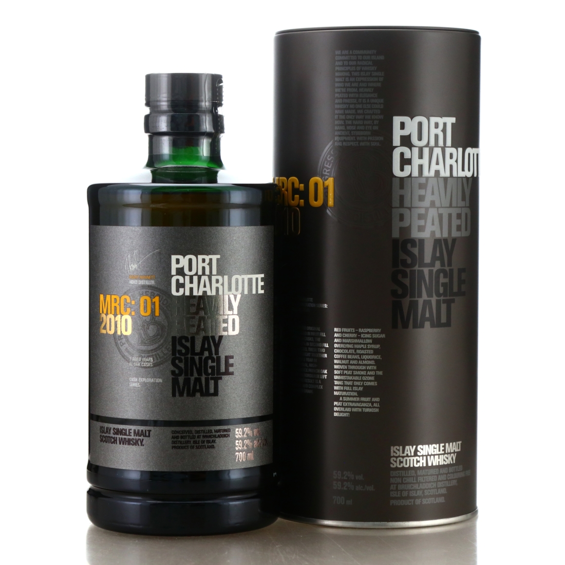 Port Charlotte 2010 French Red Wine Cask 7 Year Old MRC:01