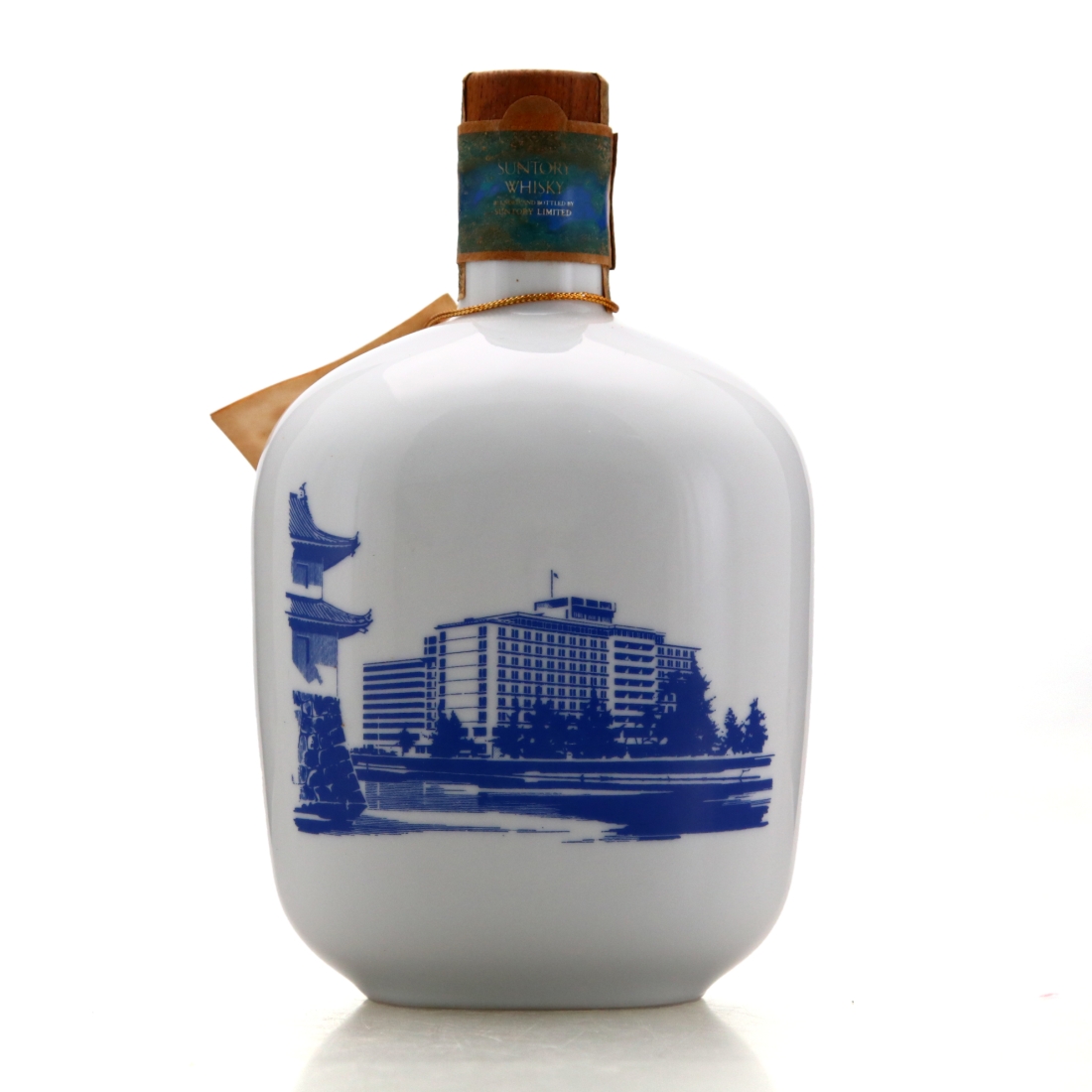 Suntory Whisky Decanter 76cl / Palace Hotel 20th Anniversary 1980