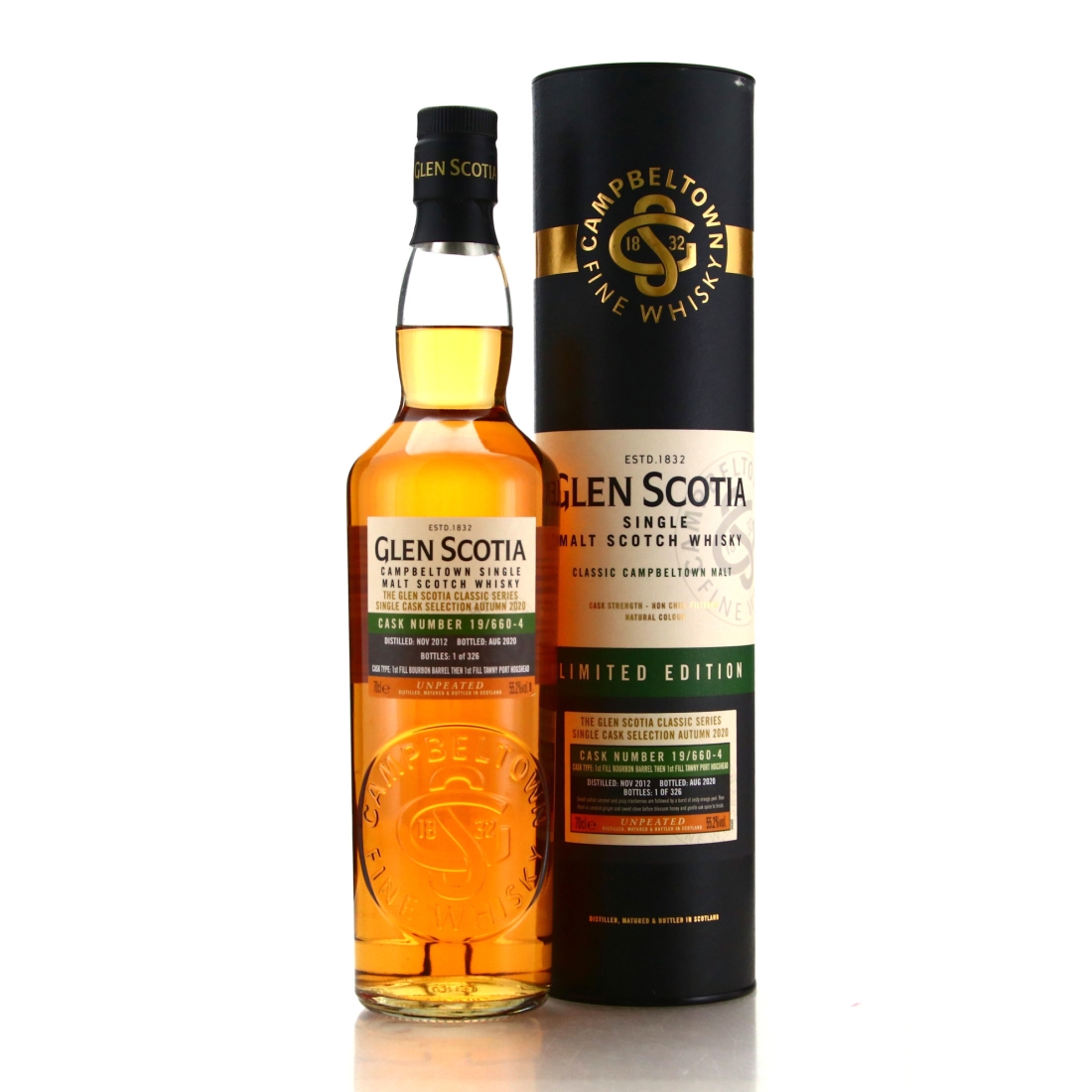 Glen Scotia 2012 Single Cask #19-660-4