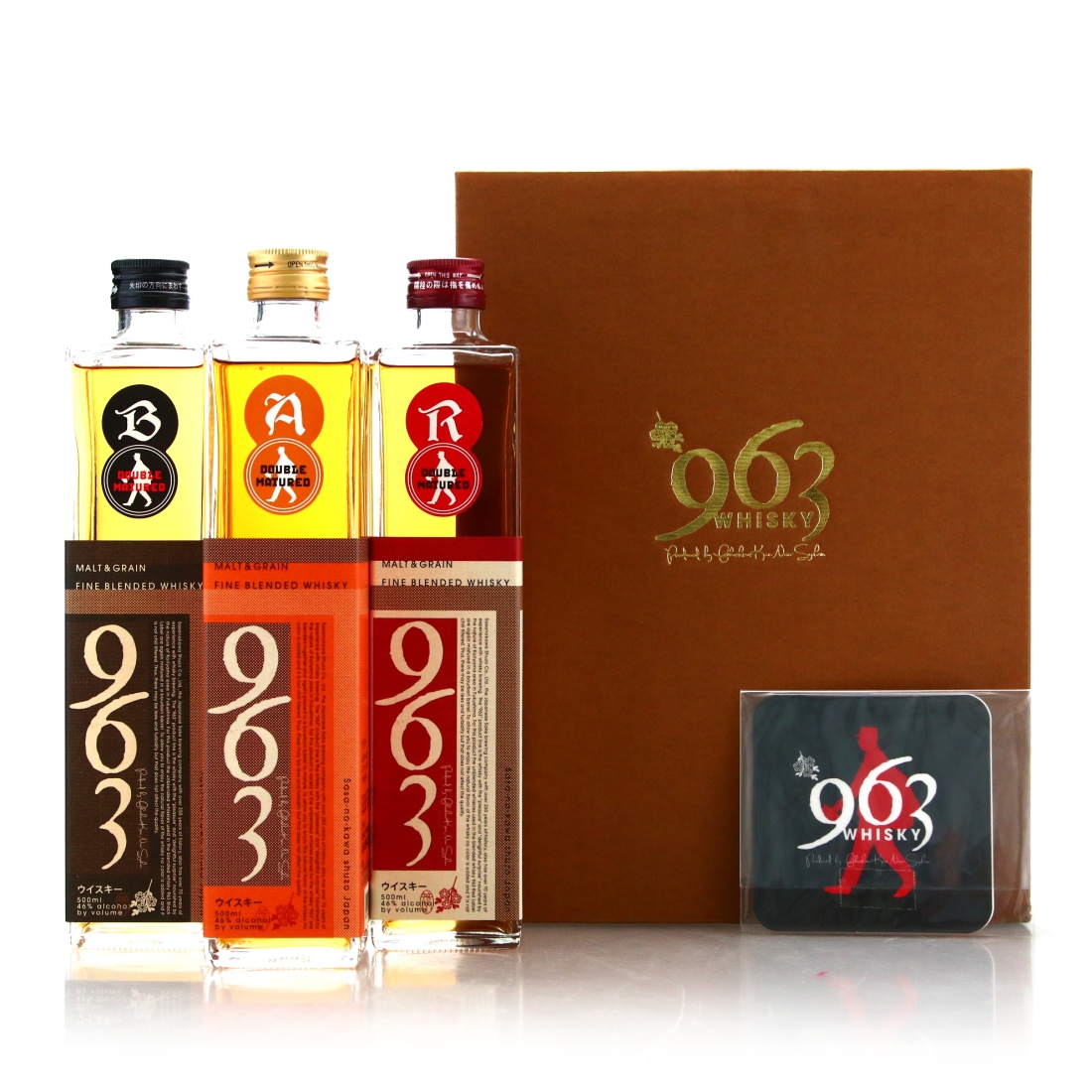 Sasanokawa Shuzo 963 Malt and Grain 3 x 50cl
