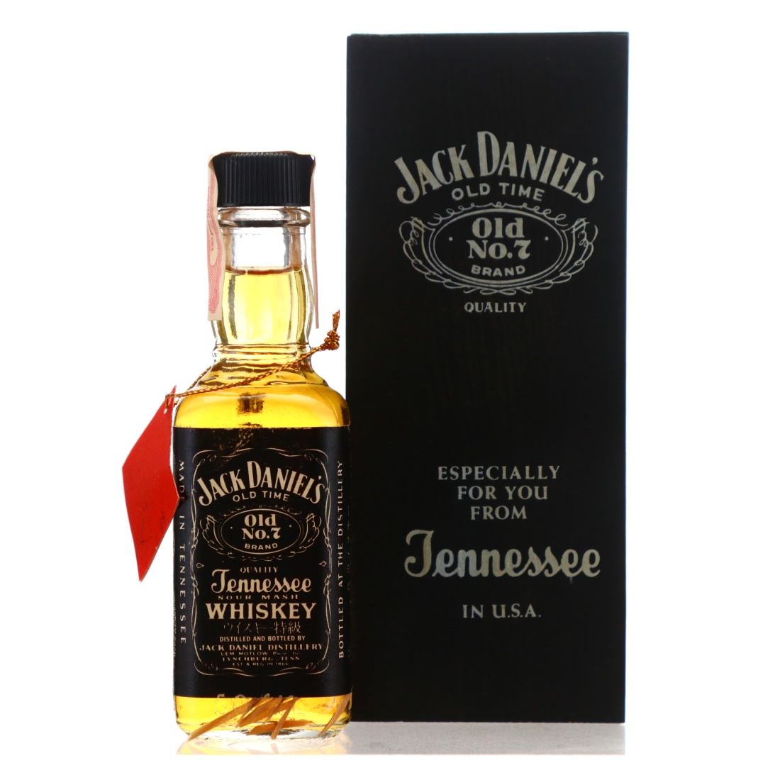 Jack Daniel's Old No.7 Brand 90 Proof Miniature 1985 / Japan