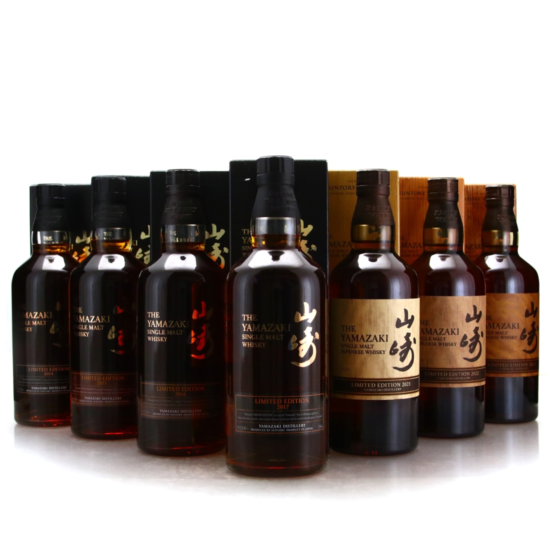 Yamazaki Limited Edition 2014-2023 x 7