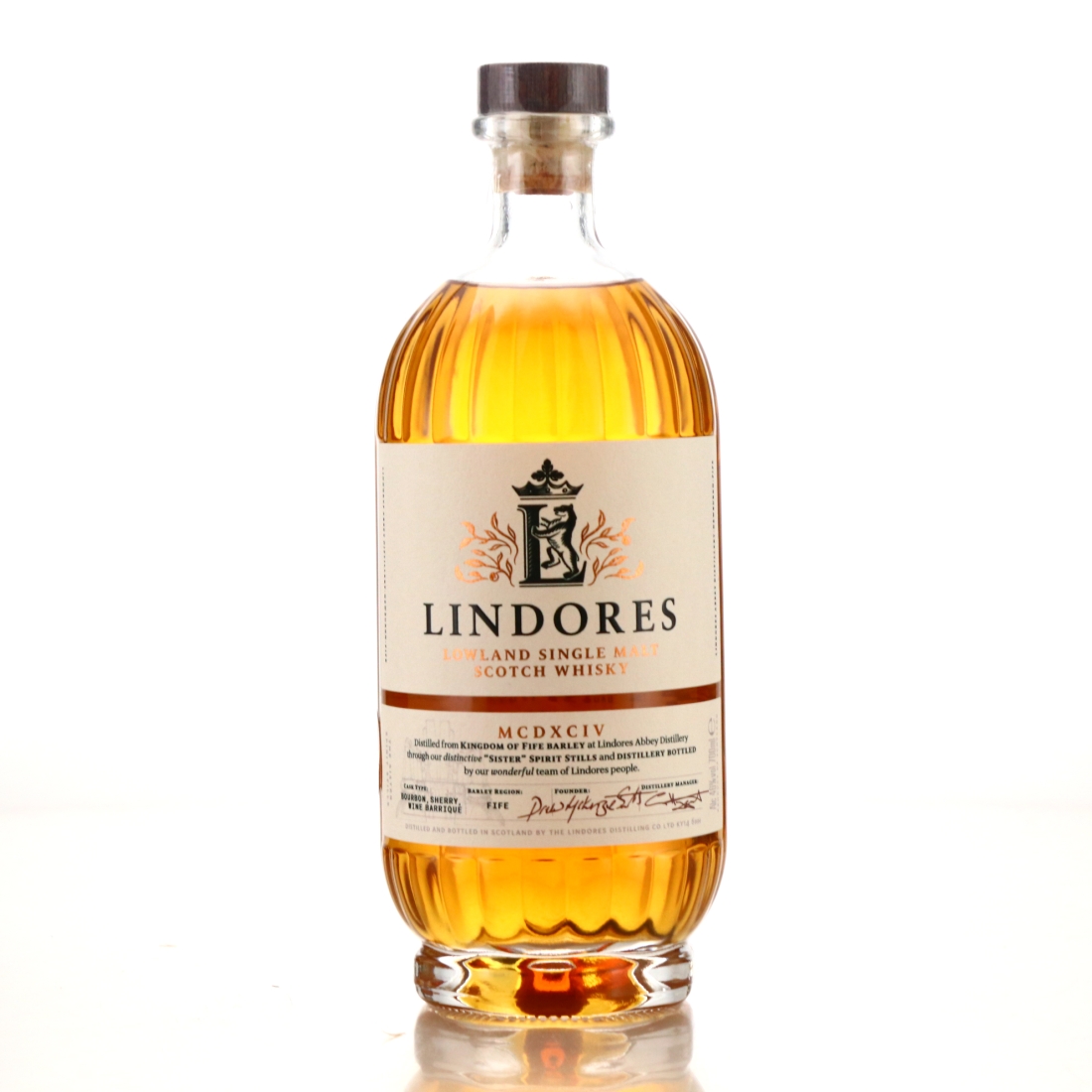 Lindores Single Malt Commemorative First Release / Charity Lot