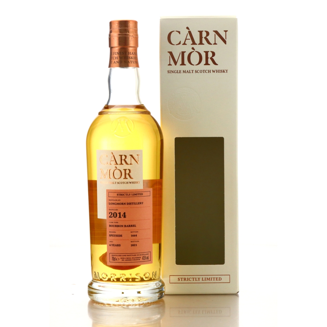 Longmorn 2014 Carn Mor 6 Years Old / Charity Lot
