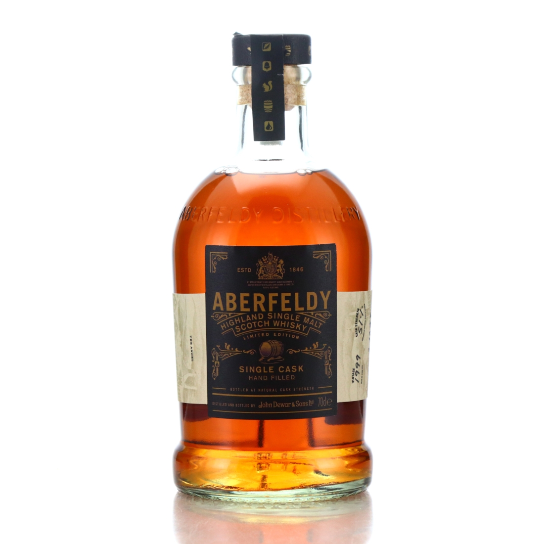 Aberfeldy 1999 Hand Filled Cask #21698 / Charity Lot