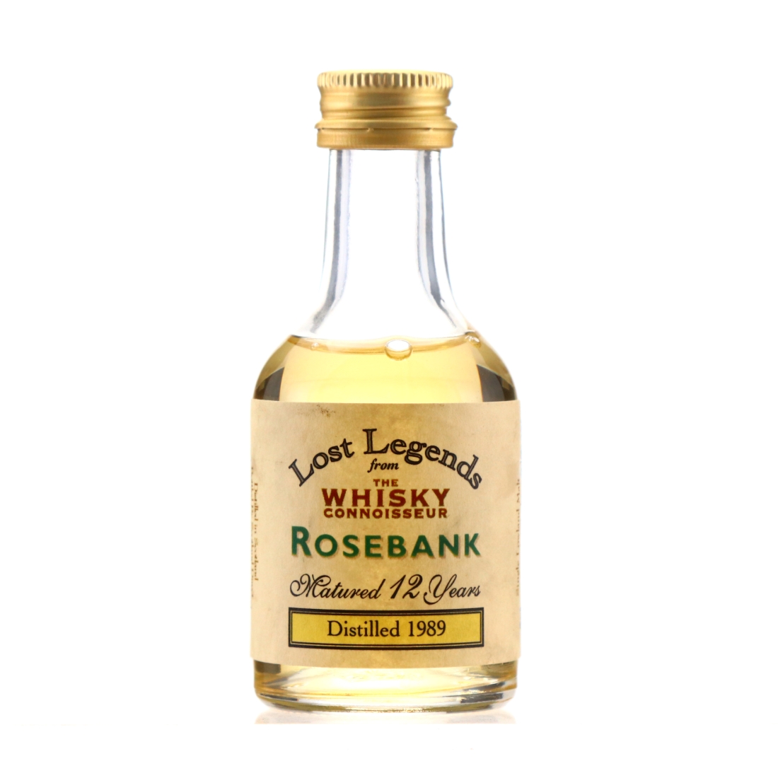 Rosebank 1989 Lost Legends 12 Year Old Miniature