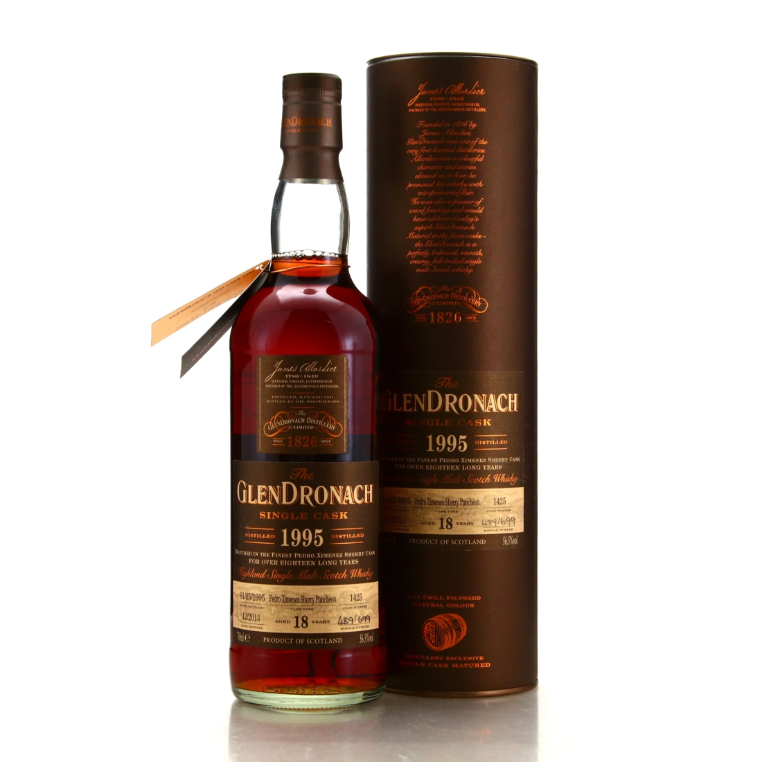 Glendronach 1995 Single Cask 18 Year Old #1425