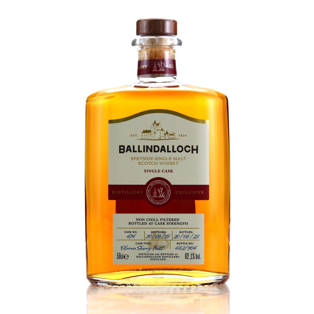 Ballindalloch 2015 Single Sherry Cask #474 50cl / Inaugural Release